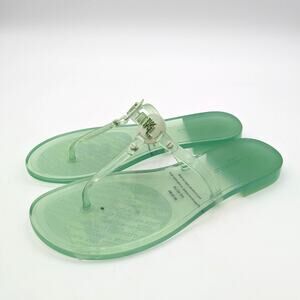 Karl Lagerfeld Paris Wylda Sandals Women's Mint Julep Size US8M EU38.5